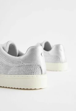 Next FOREVER COMFORT® BLING CHUNKY STANDARD - Sneaker Low - Silver -Next 7a87c04c90424d17b3cb53b1e3dd6e9c