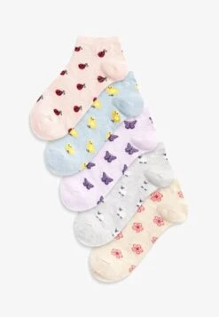 Next 4 PACK - Füßlinge - Pink -Next 7cfc04390f764a9fa8b038cc1f16c029