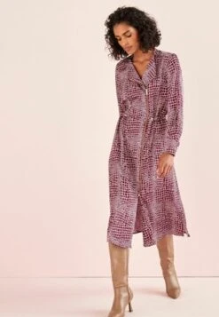 Next SCION GEO LONG SLEEVE - Freizeitkleid - Black -Next 7de15bb960ed4d0a8164f6e004d61185