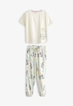 Next SET - Nachtwäsche Set - Ecru Cream Bunny -Next 7e604bade43d42c089b3d233c2871b80