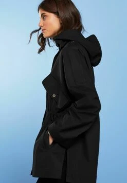 Next UTILITY RAIN WITH ADJUSTABLE WAIST STANDARD - Regenjacke / Wasserabweisende Jacke - Black -Next 7ec34addc0a8482c9b97a7e1ad47e7f7