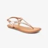 Next FOREVER COMFORT PLAIT TOE POST - Zehentrenner - Rose Gold