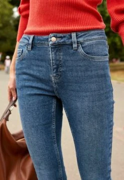 Next COSY FEEL STANDARD - Jeans Skinny Fit - Mid Blue -Next 8026148075474abb9b92461793ca0cf6