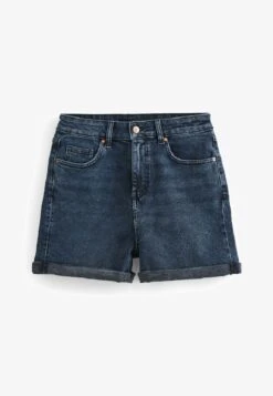 Next COMFORT STRETCH MOM STANDARD - Jeans Shorts - Blue -Next 803c80aaf52741eb9d38b0d1721a96c2