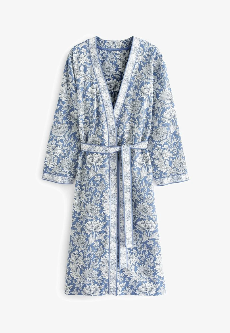 Next MORRIS & CO. LIGHTWEIGHT STANDARD - Bademantel - Blue Floral 1 Next MORRIS & CO. LIGHTWEIGHT STANDARD - Bademantel - Blue Floral