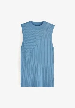 Next HIGH NECK SLEEVELESS - Top - Blue -Next 81953a092fc64860a0e6fee4644cb9e7