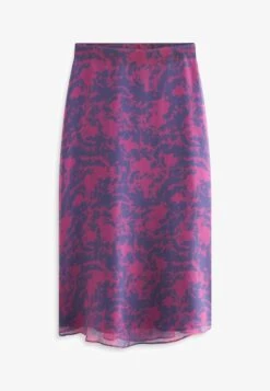Next MIDI STANDARD - A-Linien-Rock - Purple Pink Smudge Print -Next 83fcad7f57c342a6b39865d00eadebcc
