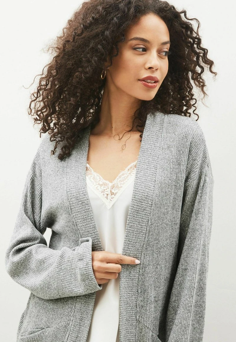 Next SOFT COSY STANDARD - Strickjacke - Grey 4 Next SOFT COSY STANDARD - Strickjacke - Grey – Bild 4