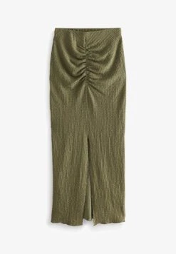 Next TEXTURE RUCHED FRONT MIDI STANDARD - Maxirock - Stone Natural 11 Next TEXTURE RUCHED FRONT MIDI STANDARD - Maxirock - Stone Natural -Next 85c4de18dd5b4185bc926be0f73cc3de