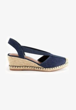 Next FOREVER COMFORT ELASTIC CLOSED TOE - Keilpumps - Navy Blue -Next 85e407ada427424bbf851e7d885b24f3 1