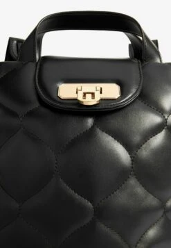 Next QUILTED LOCK DETAIL - Tagesrucksack - Black -Next 85e40e7f340248b9934b25564ac702c3
