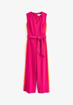 Next PANEL DETAIL BELTED - Jumpsuit - Pink Orange -Next 860951e72fc64e28a5caba484bf406f6
