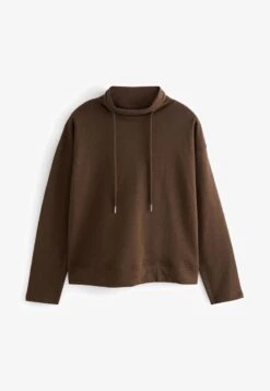Next FUNNEL NECK STANDARD - Sweatshirt - Brown -Next 8791ba34ea1241b79c6be52b8a047bd7