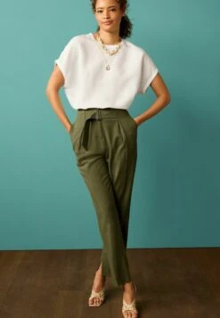 Next SHORT SLEEVE MIX BOXY - T-Shirt Basic - White -Next 88755a5f0e6e4d10819e2bb3deb91558 1