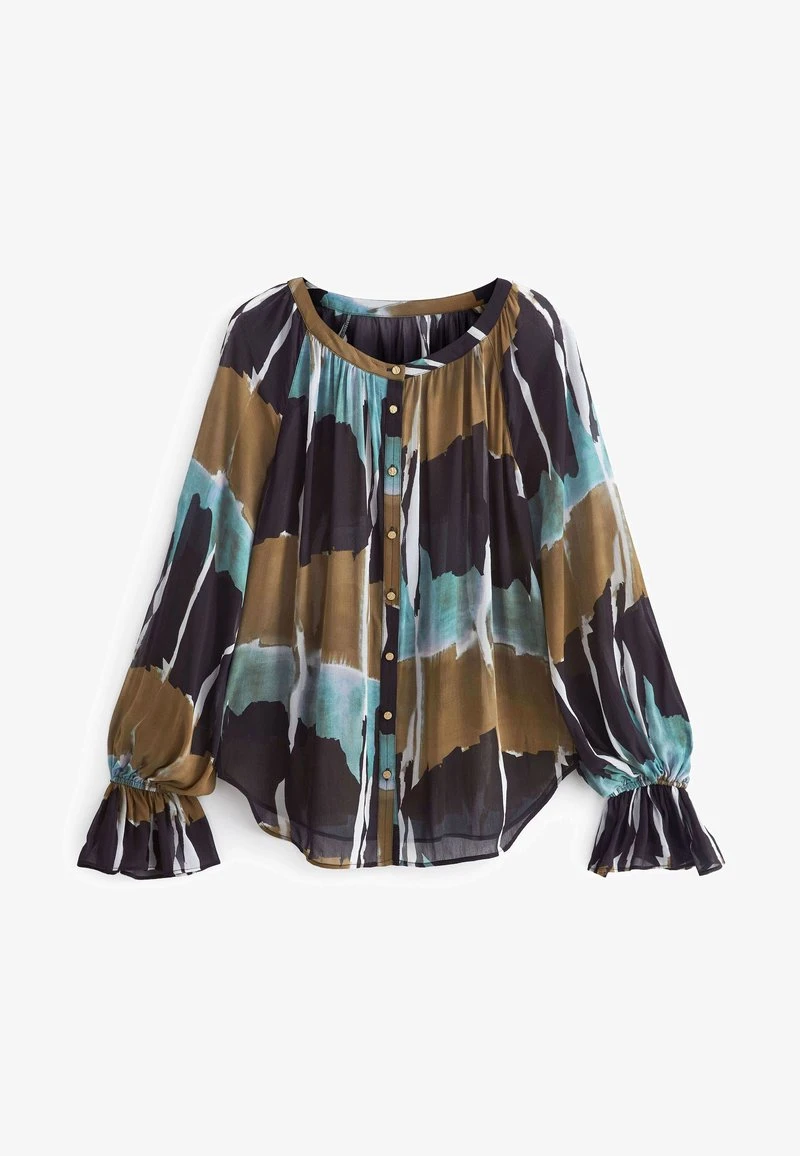 Next LONG SLEEVES WITH HARDWEAR - Hemdbluse - Blue 5 Next LONG SLEEVES WITH HARDWEAR - Hemdbluse - Blue – Bild 5