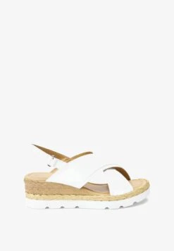Next FOREVER COMFORT CROSS OVER - Espadrille - White
