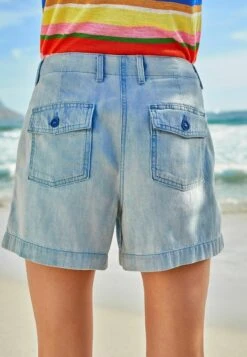 Next Jeans Shorts - Mid Blue -Next 8cd8ccc4f9c447b39b372cd340360f47