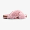 Next Hausschuh - Rose Pink Recycled Faux Fur