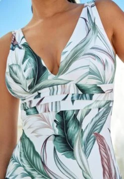 Next TAN SPOT PLUNGE - Badeanzug - Green Leaf -Next 8e0516a3b1064a258ca1e5c354fe2b85