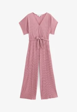 Next SHORT SLEEVE PLISSE STANDARD - Jumpsuit - Rose Pink -Next 8e371604acad4894b1f4b97f25ce4486