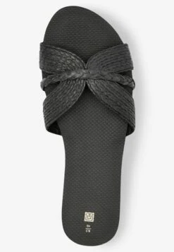 Next FLAT - Pantolette Flach - Black -Next 8e80570e3b26401aaab7289ae702e797