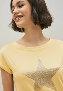 Next SPARKLY SHORT SLEEVE STANDARD - T-Shirt Print - Yellow -Next 902e2cd5dee8457b92ef8c45a79549e1