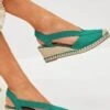 Next FOREVER COMFORT ELASTIC CLOSED TOE - Keilpumps - Green