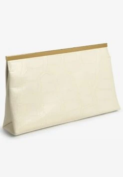Next Clutch - Bone Cream Croc Effect -Next 9423acc4500847978a9174ea4bf496a0