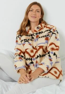 Next HEAVYWEIGHT BORG STANDARD - Fleecejacke - Cream -Next 957288d90d3241b3b67a9c6b24c9a86a