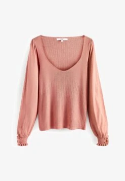 Next BUTTON CUFF SWEETHEART NECK STANDARD - Strickpullover - Blue 8 Next BUTTON CUFF SWEETHEART NECK STANDARD - Strickpullover - Blue -Next 95d09b0dec164df594eb7544c71522aa