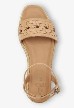 Next FOREVER COMFORT DETAIL WITH ANKLE STRAP R - Espadrille - Tan Brown -Next 962e9fe6f711468faed85676be390c2e