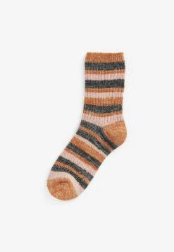 Next THERMAL ANKLE 2 PACK STANDARD - Socken - Grey Striped -Next 96be664e37bc4c839516a22f9ffdb913