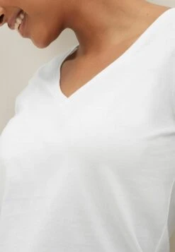 Next SHORT SLEEVE V-NECK STANDARD - T-Shirt Basic - White -Next 96d92b53ffc64c3d87f8d332acd3ca98