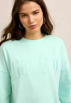 Next GRAPHIC - Sweatshirt - Mint Green -Next 96edb356ab05410686018f33165acdfa
