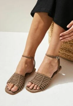 Next FOREVER COMFORT - Riemensandalette - Taupe/brown