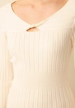 Next TWIST NECK STANDARD - Strickpullover - Ecru Cream -Next 977051f1f6ec481681497e5e2e76575a