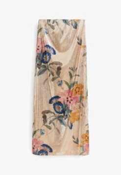 Next BANDEAU STANDARD - Cocktailkleid/festliches Kleid - Ecru Cream Floral -Next 98a2728b6e7342568baac76653619dac