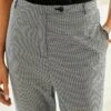 Next TAILORED HIGH WAISTED - Chino - Black White Check