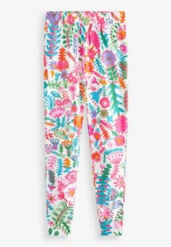 Next LUCY TIFFNEY FLORAL SHORT SLEEVE SET STAN - Nachtwäsche Set - Lucy Tiffney White Floral -Next 990820309fd64148a90253362b82eabe