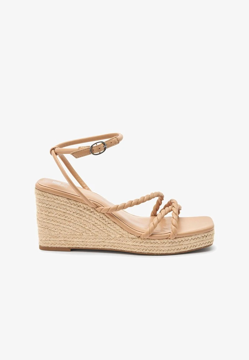 Next FOREVER COMFORT ROPE STANDARD - Keilsandalette - Nude 3 Next FOREVER COMFORT ROPE STANDARD - Keilsandalette - Nude – Bild 3