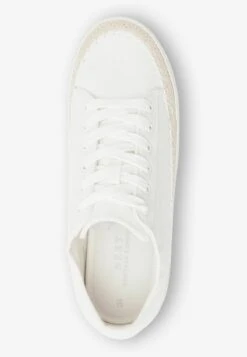 Next FOREVER COMFORT RAND - Sneaker Low - White Canvas -Next 99abd84c257f475194c7e5a001e835c9