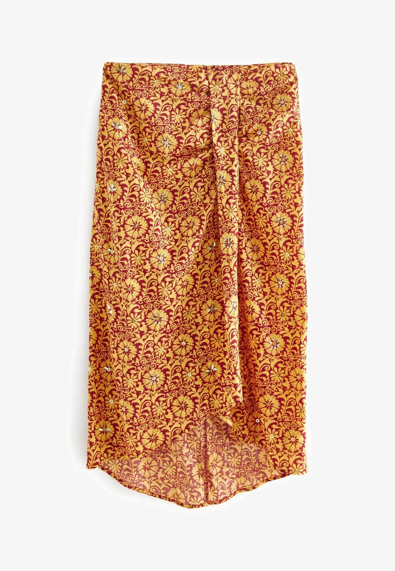 Next EMBELISHED SPARKLE SARONG STANDARD - A-Linien-Rock - Rust Print 5 Next EMBELISHED SPARKLE SARONG STANDARD - A-Linien-Rock - Rust Print – Bild 5