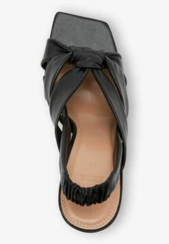 Next SIGNATURE FOREVER COMFORT TWIST STANDARD - High Heel Sandalette - Black -Next 99ce84f94cb04db29d97d09a2dca667b