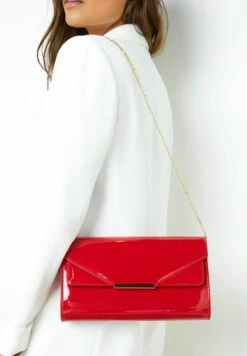 Next WITH CHAIN - Clutch - Red Patent
