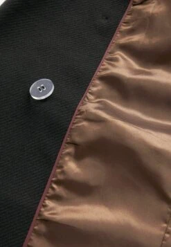 Next DOUBLE BREASTED STANDARD - Kurzmantel - Black -Next 9a23da2f49d4496aa3bd0a45c5b69850