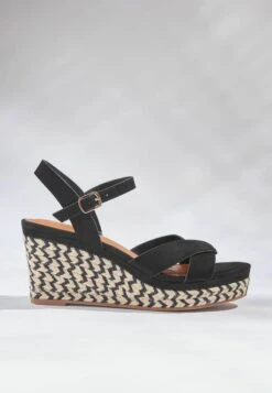 Next FOREVER COMFORT OPEN TOE - Espadrille - Black -Next 9a6fb63370c542de955dcfc6d5bb7df6