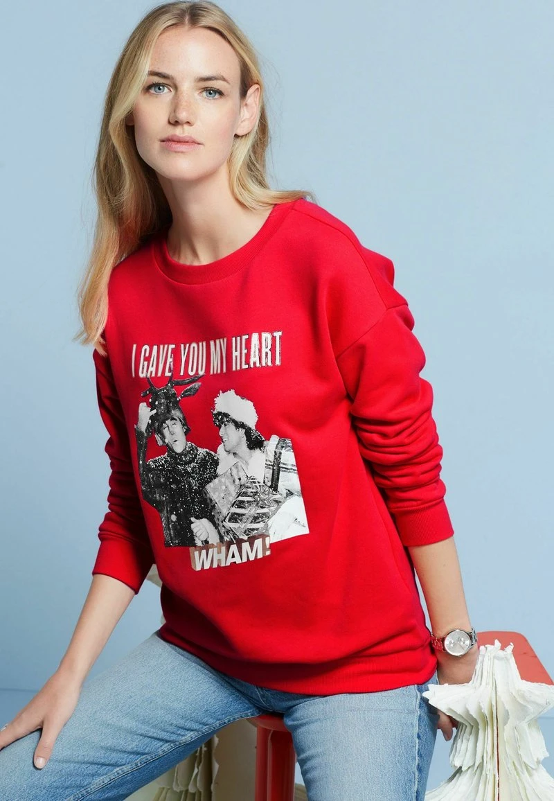 Next CHRISTMAS GRAPHIC - Sweatshirt - Red 4 Next CHRISTMAS GRAPHIC - Sweatshirt - Red – Bild 4