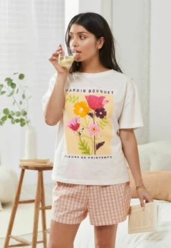 Next SET STANDARD - Nachtwäsche Set - Pink Floral