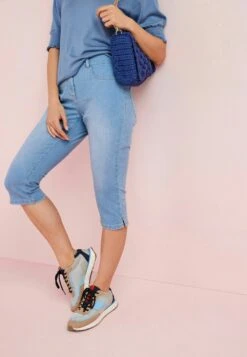 Next PEDAL - Jeans Shorts - Mid Blue -Next 9d118ce8c91f49f5b43066d75004b5b6 1