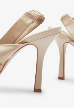 Next SIGNATURE FOREVER COMFORT TWIST STANDARD - High Heel Sandalette - Bone Cream -Next a0785a50026d41fcbe51e9a0e35acff6